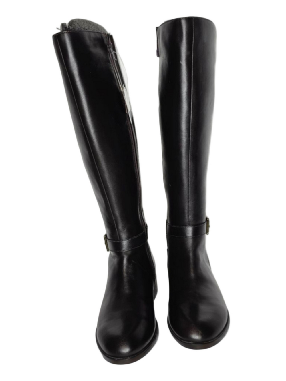 Women's Brown Heeled Boots Size 9
